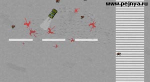 За отведённое Вам время надо задавить как можно больше пешеходов.