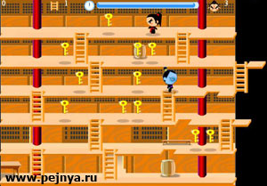 Прекрасно сделанная игра про самурая.