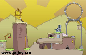 Очень сложная игра головоломка разгодать каторую я так и не смог.