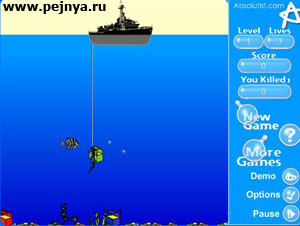 Еще одна неплохая игра про водолаза и сокровища моря.