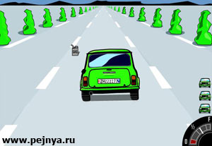 Едишь ты по шоссе, а тебе на лобовое стекло всякая мошкара налипает и вид сука загораживает. Вот ты от нее и уворачиваешься.