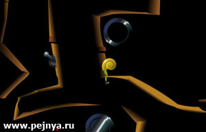 Очень красиво сделанная игра про прыгаюшею ракушку.