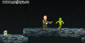 Неплохая бродилка в каторой нужно отстреливать зомби.