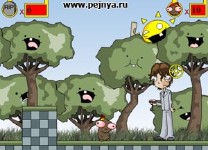 Веселая игра про хомяка с волыной.