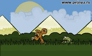 Отличная бродилка совмещающая в себе драки и игру в гольф.