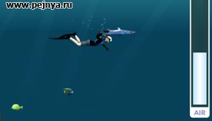 Хорошо прорисованная игра про ловца жемчуга. Не забывайте про воздух и богатства ваши.