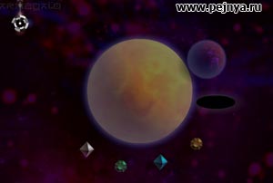 Неплохая космическая игрушка где надо высчитывать притяжение планет и попадать кометой в чёрную дыру. Во как!