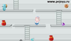 Очень красивая игра про поросенка. Рекомендую ознакомиться.