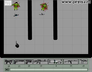 Охрененная стрелялка в духе CS2D